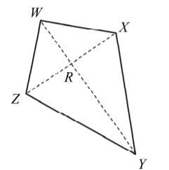 If XZ = 46 and WR = 21, find WX.-example-1