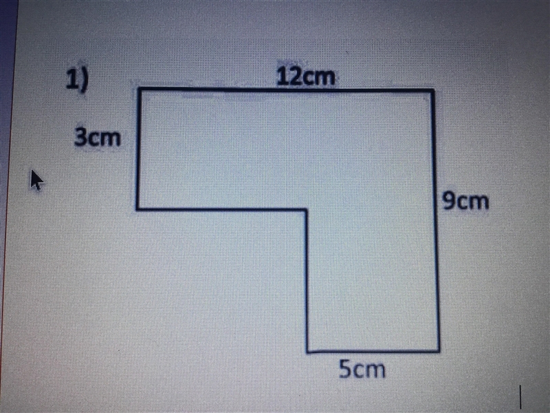 Find the area of the given shape.-example-1