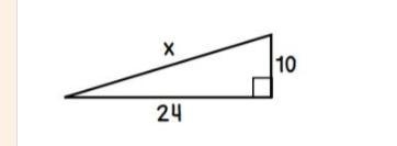 Find the missing length of the triangle. If necessary, round your answer to the nearest-example-1