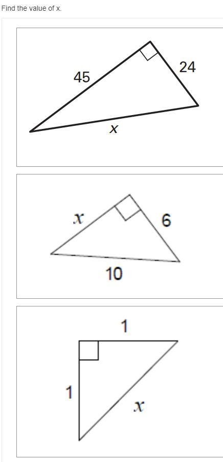 PLEASE I NEED THE ANSWER DON'T IGNORE MY QUESTION!!! Solve for X for the following-example-1