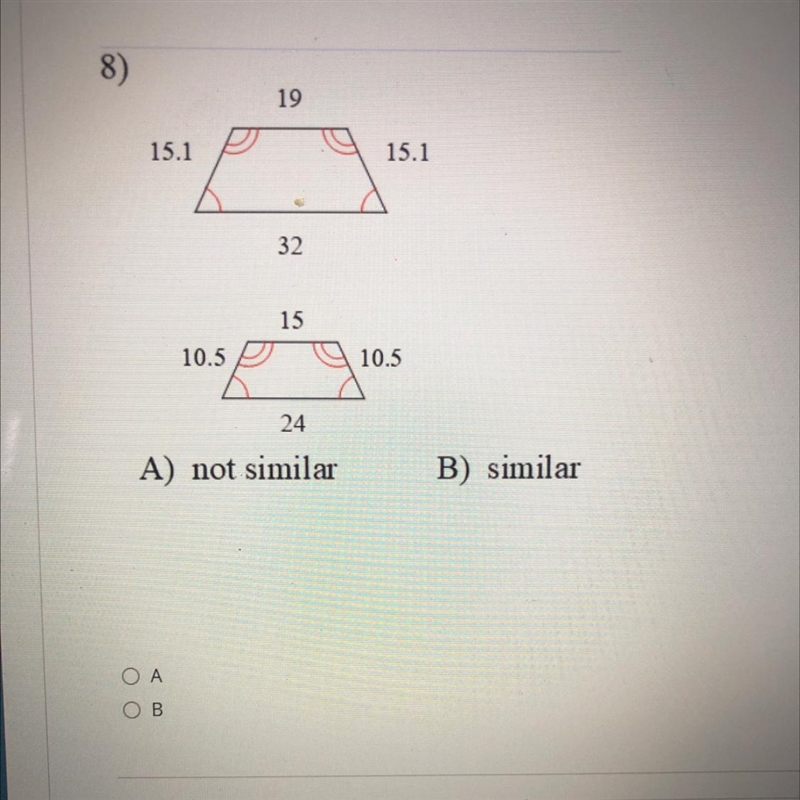 State if polygons are similar-example-1