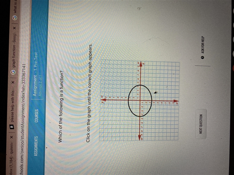 Which of the following is a function please help!!-example-1