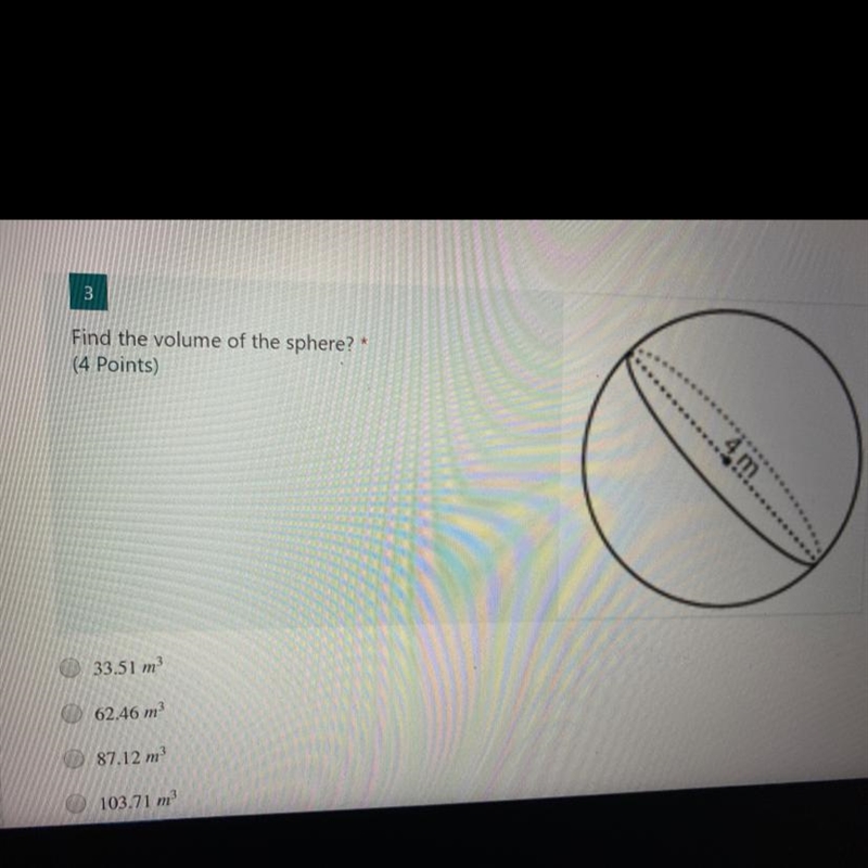 Find the volume of this sphere-example-1