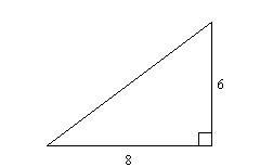 PLEASE HELP!!!! Find the length of the missing side. The triangle is not drawn to-example-1