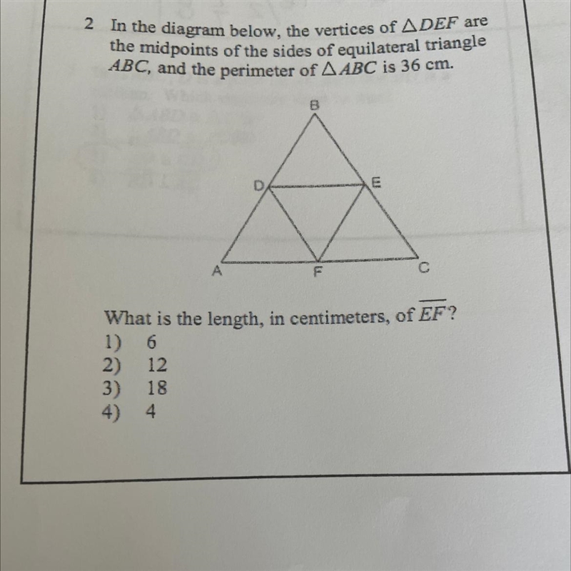 Please help !! What is the length , in centimeters , of line segment EF ?-example-1