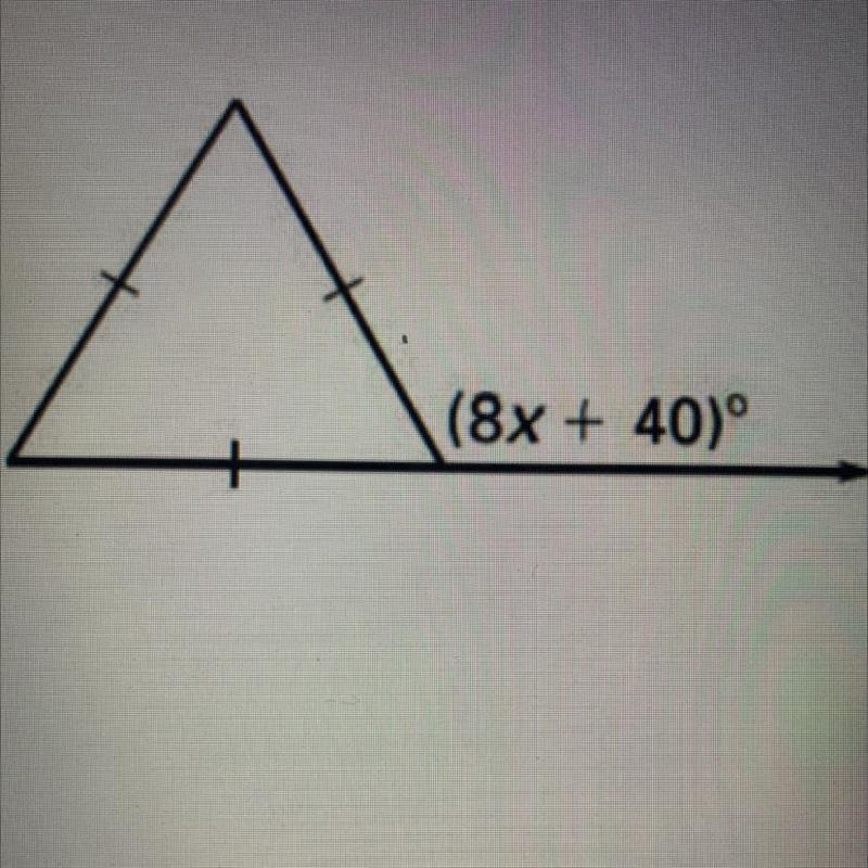 4. (8x + 40)° Solve this please-example-1