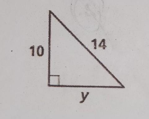 HELPPPPP....!! 0^0 Applying the Pythagorean theorem, solve this triangle.​-example-1