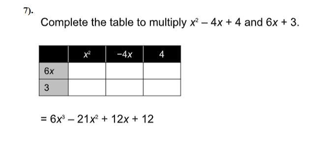 Complete the table (100 points)-example-1