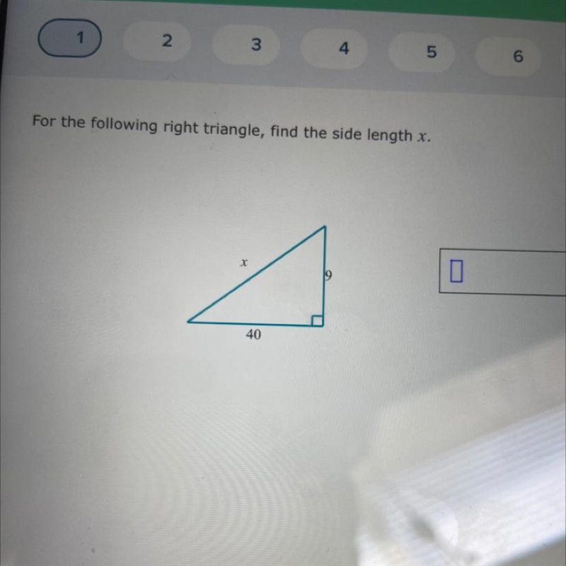 Help find the missing number for x-example-1