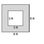 What is the area of the shaded region 36 9 52 27-example-1