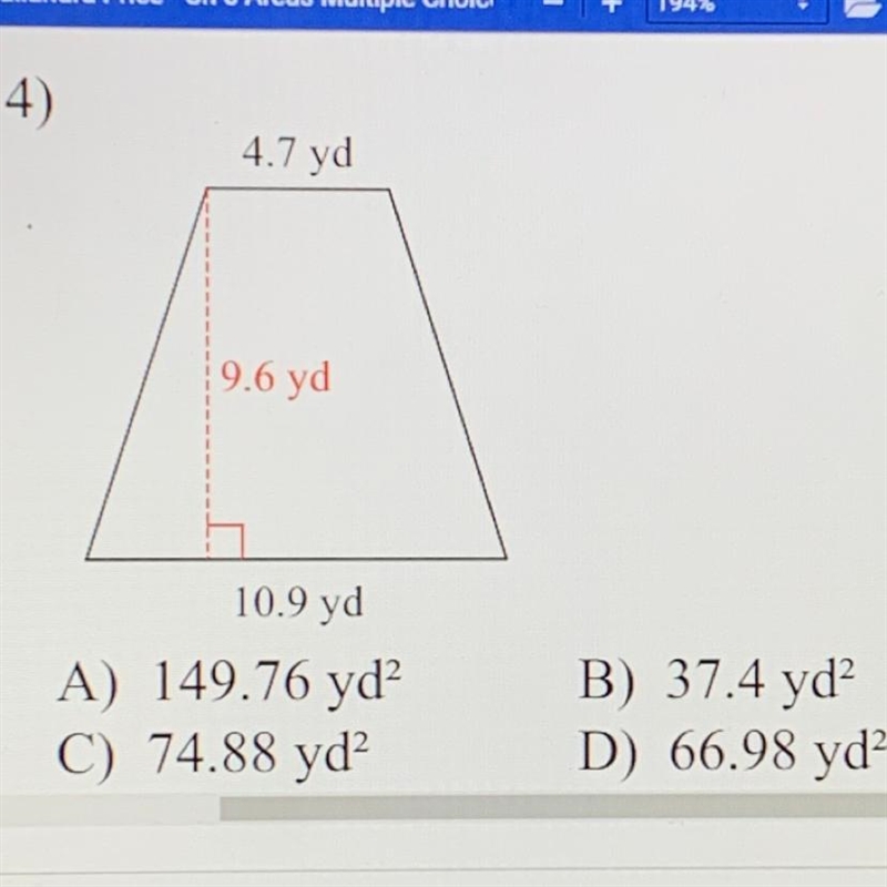 Can you find the area for this?-example-1