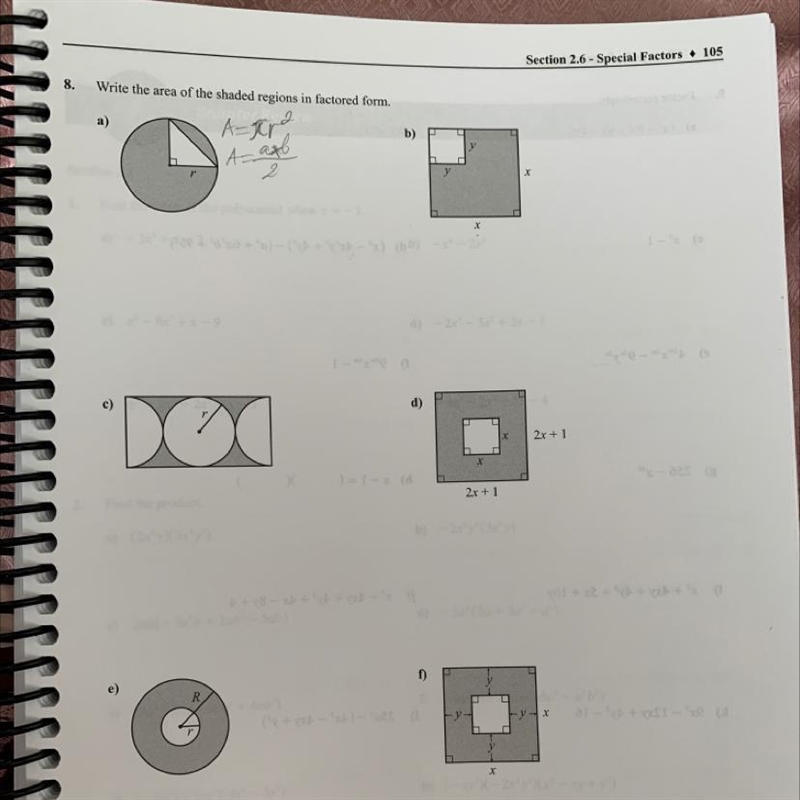 Please help me this is math 10, you need to find area of the shaded region in factored-example-1