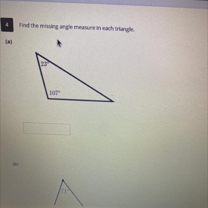 Missing measurements in each triangle-example-1