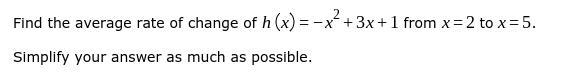 Find the average rate of change of-example-1