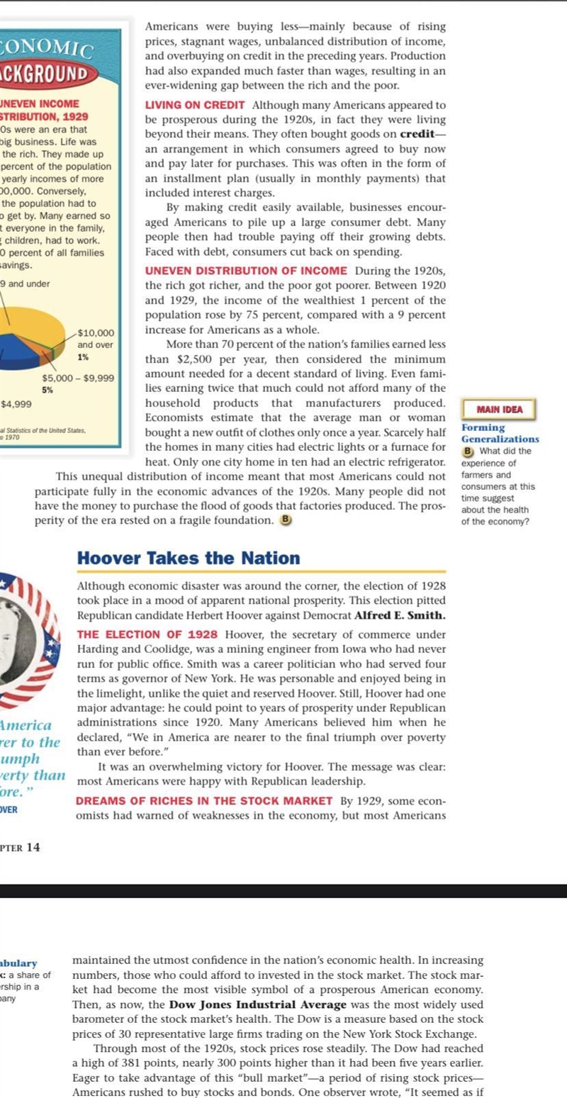 Credit usage increased during the 20s based on many factors. Explain-example-1