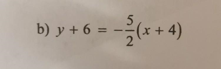 Rewrite the following linear equation in general form​-example-1