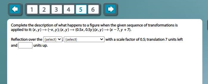 Any one know this one maybe first drop down says origin, y axis, x axis. Second drop-example-1