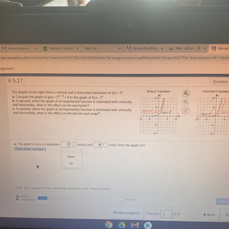 And left or right units-example-1