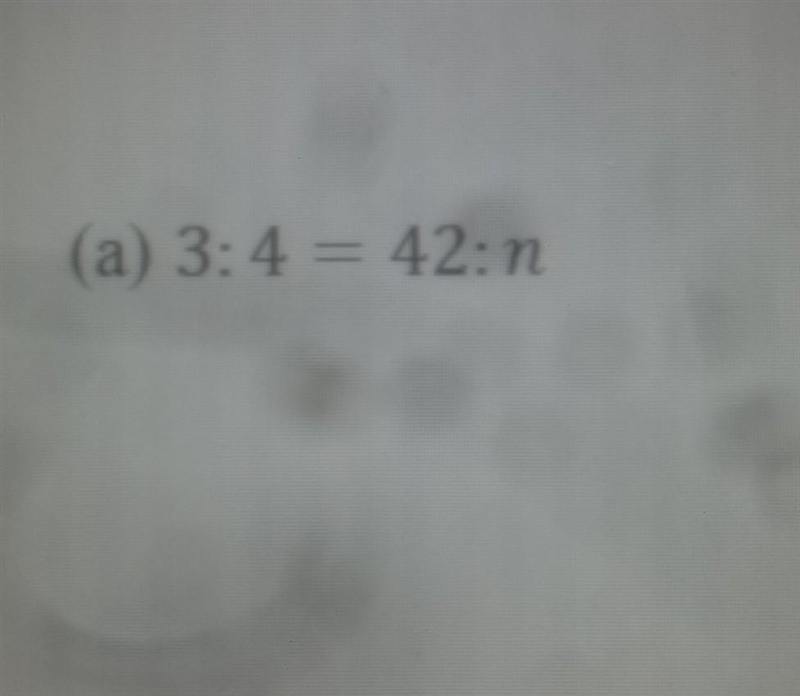 BRAINLESS.... for the following proportion, find the missing quantity represented-example-1