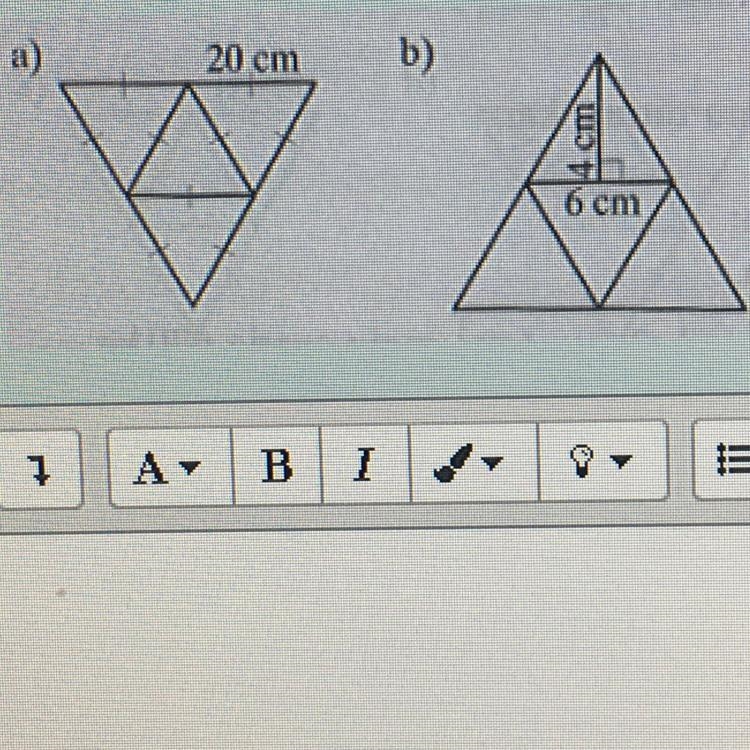 The picture shows the layout of a regular triangular pyramid. Calculate how many square-example-1