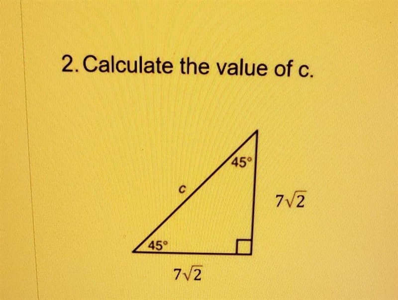 2. calculate the value of c please help​-example-1