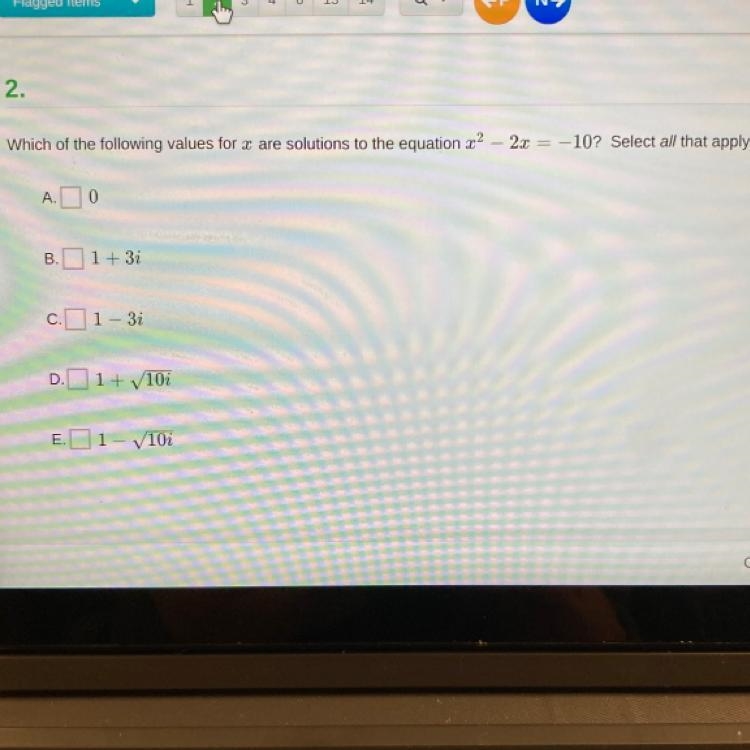 Please help! asap multiple choice algebra 2-example-1