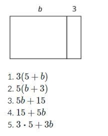 Select all the expressions that represent the large rectangle's total area.-example-1