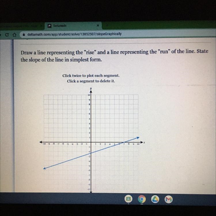 ⚠️ASAP⚠️Draw a line representing the "rise" and a line representing the-example-1