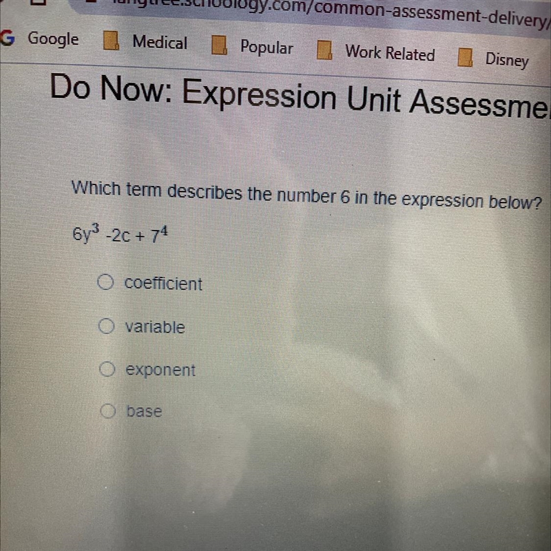 What term describes the number 6 in the expression-example-1