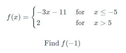 Evaluating Piecewise Functions: Please explain your answer. Thank you.-example-1