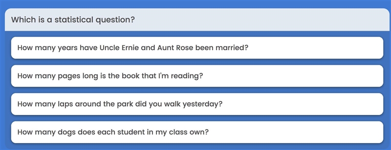 Which is a statistical question?-example-1