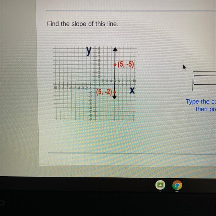 Find the slope of this line-example-1