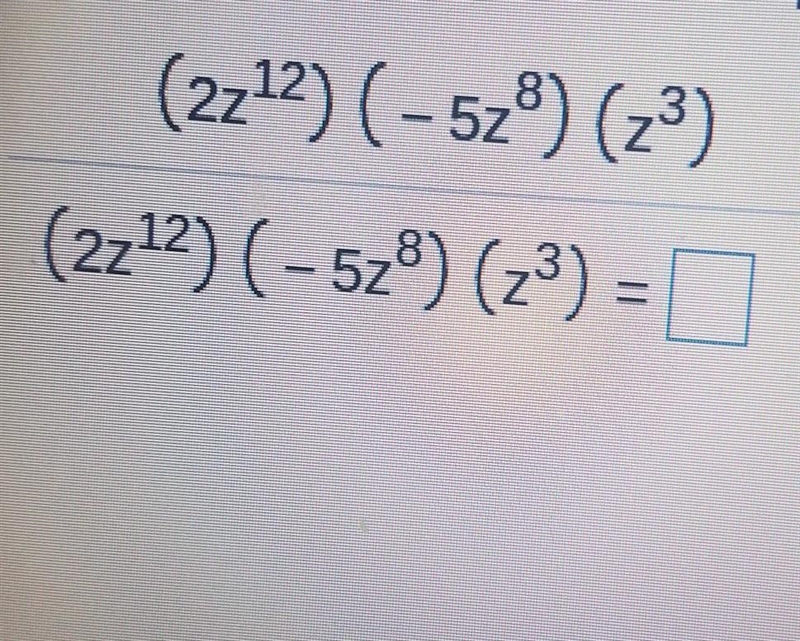 Use the product rule to simplify the expression ​-example-1