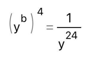 What is the value of b in this equation? A. -20 B. -6 C. 6 D. 20-example-1