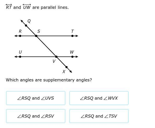 Which angles are supplementary angles?-example-1