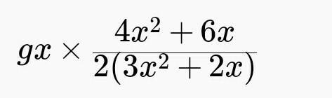 Determine the values of X for which g(x) is defined ​-example-1