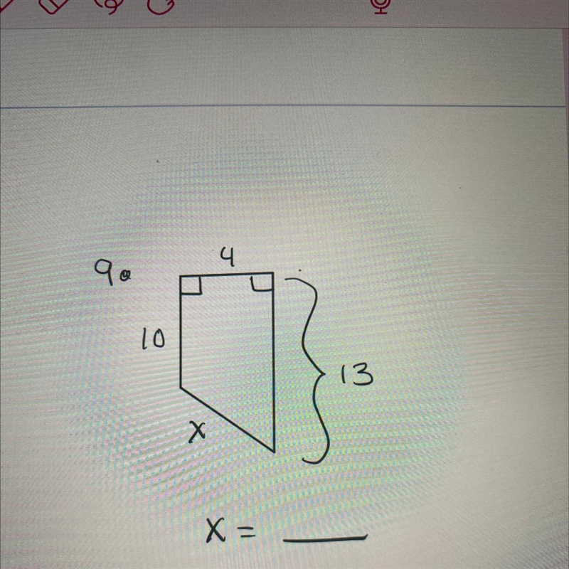 Find the perimeter using Pythagorean theory-example-1