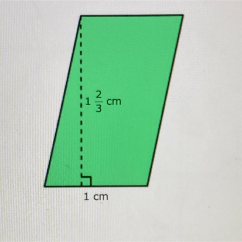 What is the area? Write your answer as a fraction or as a whole or mixed number.-example-1