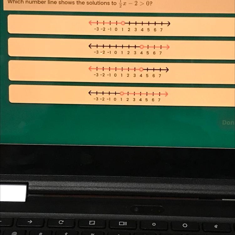 Which one would be the number line ???????-example-1