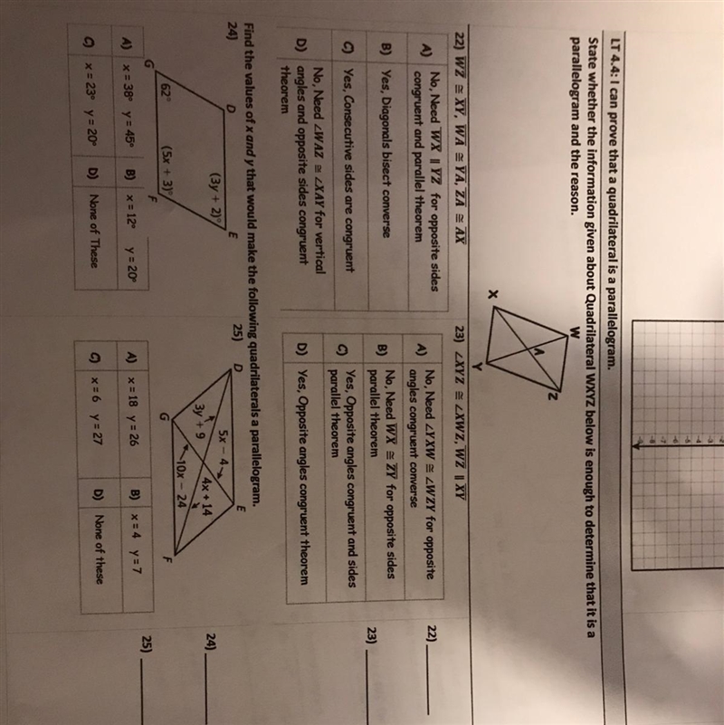 Can anyone help with Qs 22-25 pls !! Or the ones you are able to do-example-1