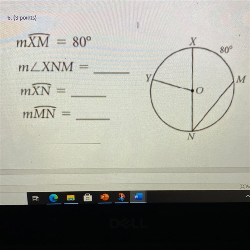 I need help with this question it’s about circle angle things it’s for my practice-example-1