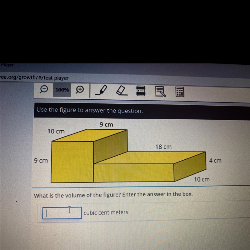 What is the volume of the figure￼???-example-1