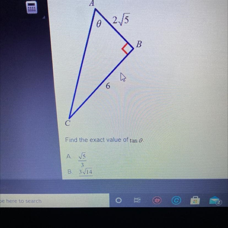 Find the exact value of tan 0-example-1