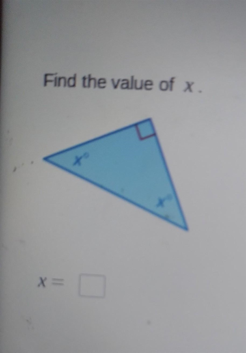 Find the value of X. X​-example-1