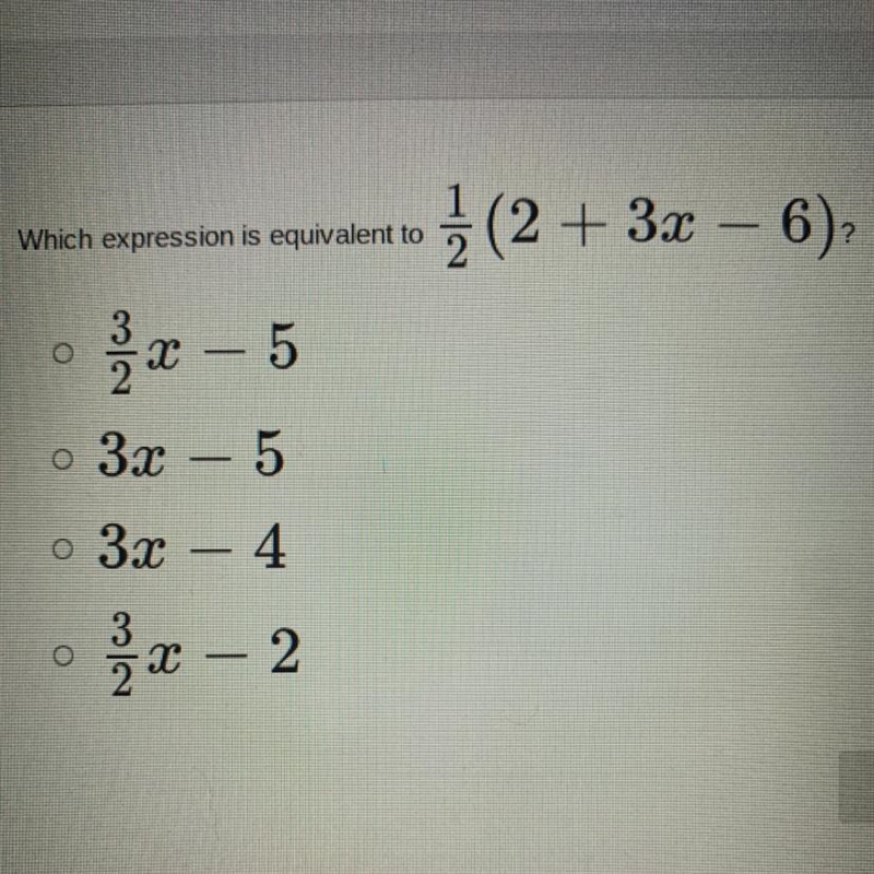 Which expression is equivalent to-example-1