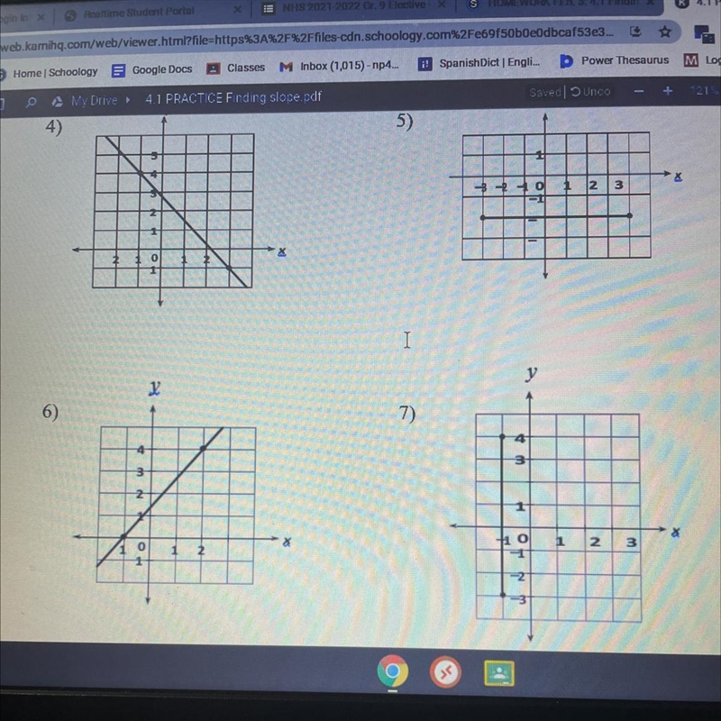 ￼I need help with my math homework. Find the slope of each line. Thanks!-example-1