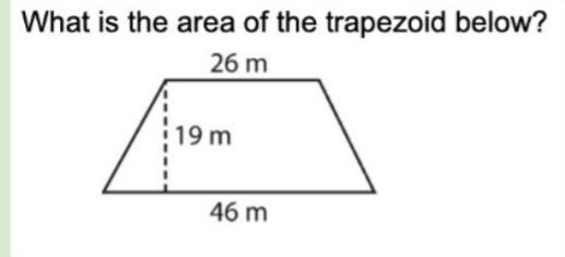 PLS HELP! What is the area of the trapezoid?-example-1