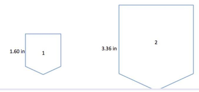 Compute the scale factor, as a percent, for each given relationship. Drawing 1 to-example-1