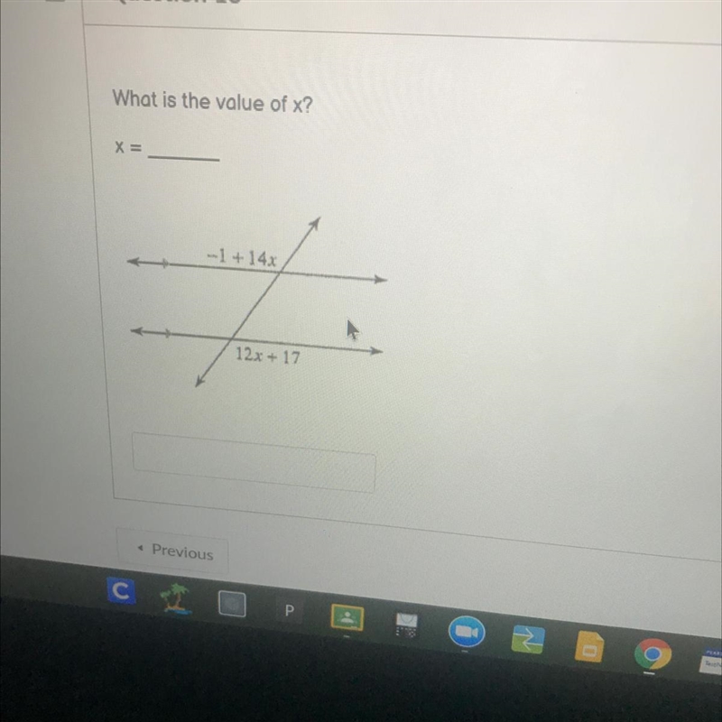 Please Helpppppp!!!!! What is the value of x.-example-1