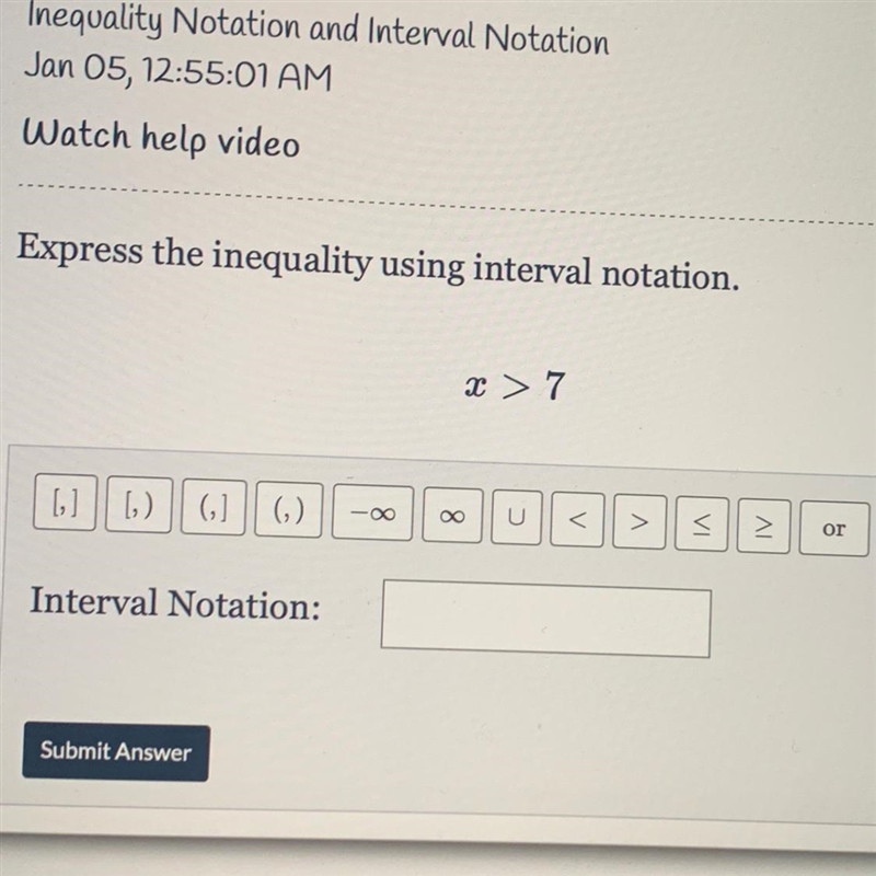 Please help me out! express the inequality using interval notation-example-1